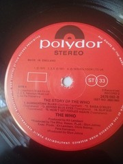 THE STORY OF THE WHO – POLYDOR RECORDS 2XLP IMPORT SET – (G+/G+)