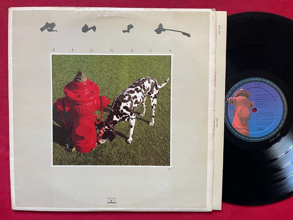 RUSH~SIGNALS LP (1982) ORIG 1ST PRESS MERCURY SRM-1-4063