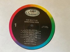 Beatles, Capitol, In Shrink, VG+/EX, see desc for variant info “Something New”