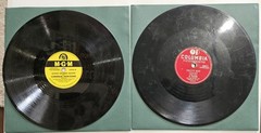 Twelve 78 RPM 10″ Records Lot #ANS: 1940s 1950s Vocal EZ Jazz Swing Crooner Pop