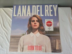 Born To Die by Lana Del Rey, Exclusive Lmt. Edition Red Colored (Vinyl LP, NEW)
