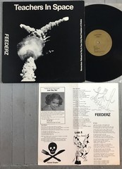 Feederz Teachers in Space Lp 1986 original with insert AZ punk rock