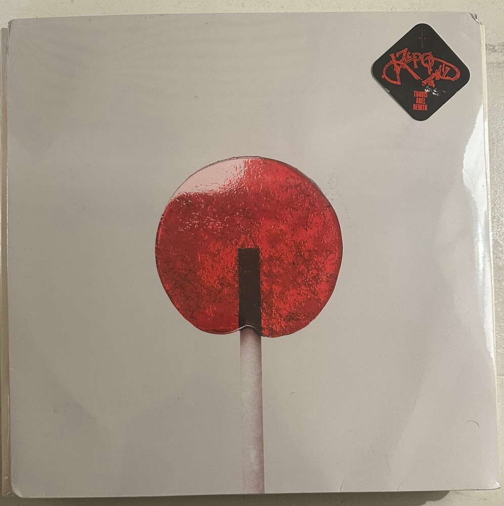 TRAVIS SCOTT – K-POP – VINYL LP RED TRANS LTD 2023 CACTUS JACK RECORDS – NEW A22