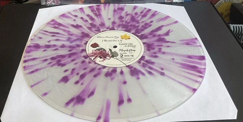 Prince Purple Rain Soundtrack LP Purple Splatter Vinyl Exclusive NEW SEALED