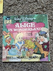 Lot of 9 Vintage See Hear Read BOOKS ONLY + 1 RECORD Walt Disney Peter Pan Ind.