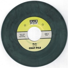 Chat Pile “Masks” b/w “Sifting” 7″ Sub Pop OOP SMOKE