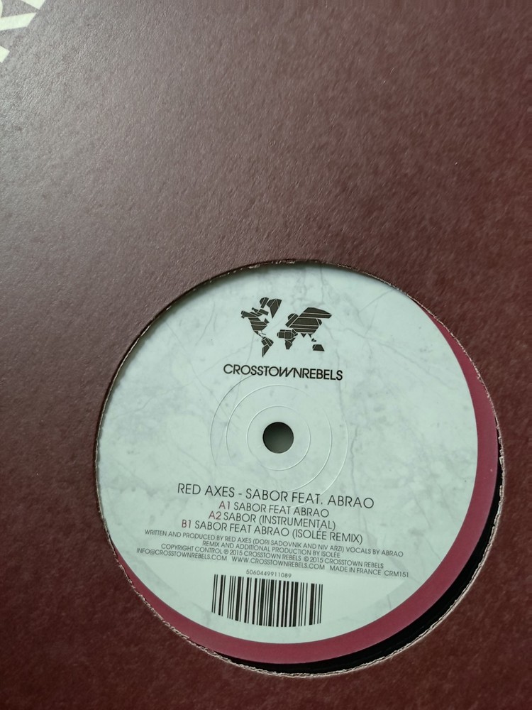 Red Axes – Sabor Feat. Abrao (12″) Tech House, Minimal