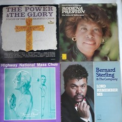 Lot of 24 Vtg Near Mint 70s-80s Black Gospel Singers & Choirs 33 RPM Records