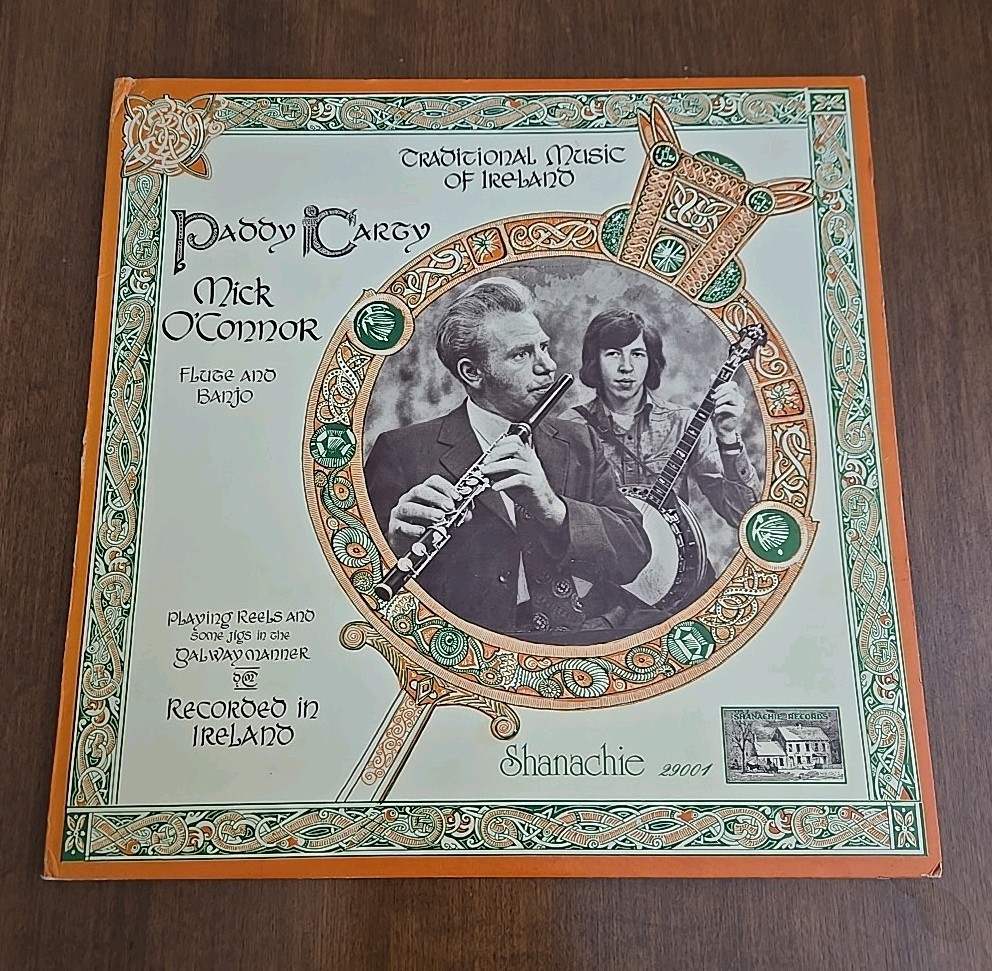 Paddy Carty, Mick O’Conner Traditional Music Of Ireland LP Shanachie 1978 Celtic