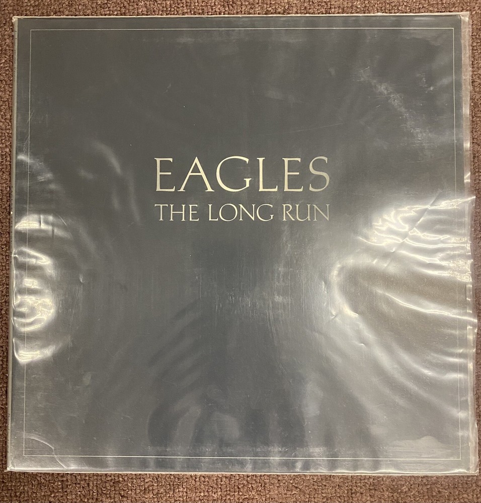 1979 EAGLES The Long Run ASYLUM 5E-508 W/PLASTIC SLIPCOVER NM