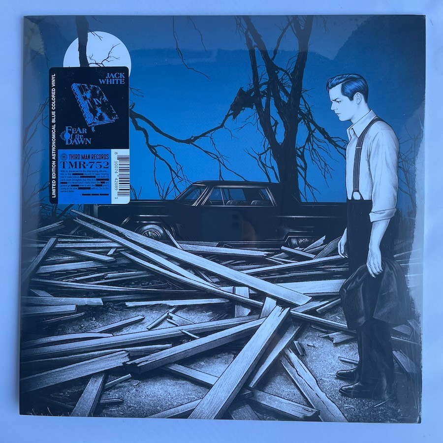 Jack White – Fear Of The Dawn – Astronomical Blue Colored Vinyl Record NEW Rock