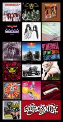 AEROSMITH album cover discography magnet (5″ X 3″) led zeppelin rolling stones
