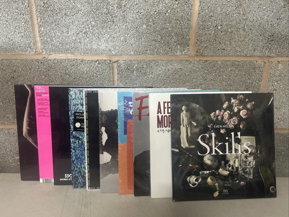 10 x 12″ Vinyl Records Bundle Job Lot New & Sealed LP Collection Mixed Artists
