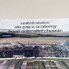 United States Air Force Academy Band & Cadet Chorale Vinyl LP AFA 76-3 Sealed
