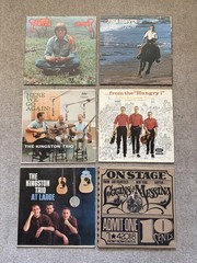 Vinyl LP Lot of 6: Kingston Trio x3, John Denver x2, Loggins & Messina Folk Rock