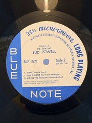 Amazing Bud Powell, Vol 3; Blue Note 1571; Liberty; RVG; MONO; CLEAN COPY