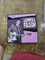 Lowell Fulson – (Same) – Arhoolie Records 1962, TEXAS BLUES LEGEND