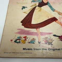 Disneyland Cinderella Soundtrack Vinyl LP 1959 Original Album Cover Used Vinyl