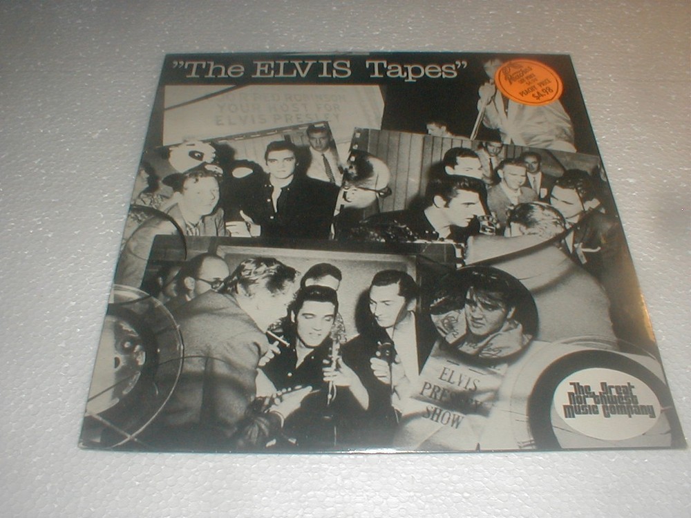 Elvis Presley TAPES Spoken Word Interview LP SEALED 1977 Pop Rock Stage Screen