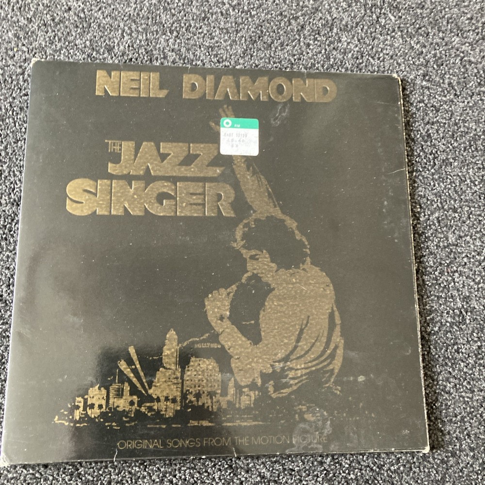 Neil Diamond: The Jazz Singer 12″ LP Vinyl 33RPM Capitol EAST 12120 1980