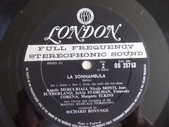 1963 Joan Sutherland: Bellini’s La Sonnambula 3LP Box Set, London OSA 1365 F/EX