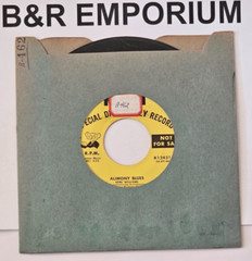 Herb Williams – Alimony Blues/Because You’ve Been Hurt (1957) – 7″ Vinyl Single
