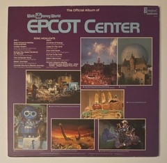 “The Official Album Of EPCOT CENTER” (Walt Disney World) VINYL LP