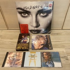 Madonna Vinyl CD VHS LOT Finally Enough Love Target Exclusive Clear Virgin Tour
