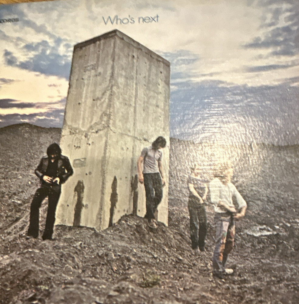 The Who Who’s Next 12″ Black Vinyl LP Rock MCA Records MCA-3024