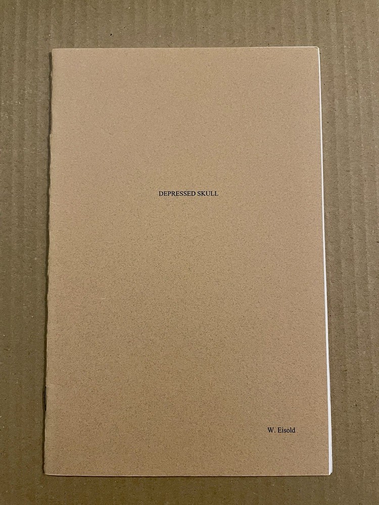 WES EISOLD Depressed Skull Zine – COLD CAVE – AMERICAN NIGHTMARE Heartworm 4