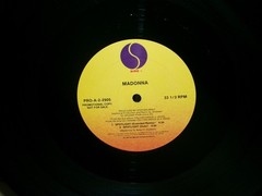 MADONNA WHERE’S THE PARTY & SPOTLIGHT 12 INCH PROMO RECORD YOU CAN DANCE