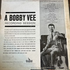 Bobby Ever Recoding Session Vintage Vintage Record Last-7232