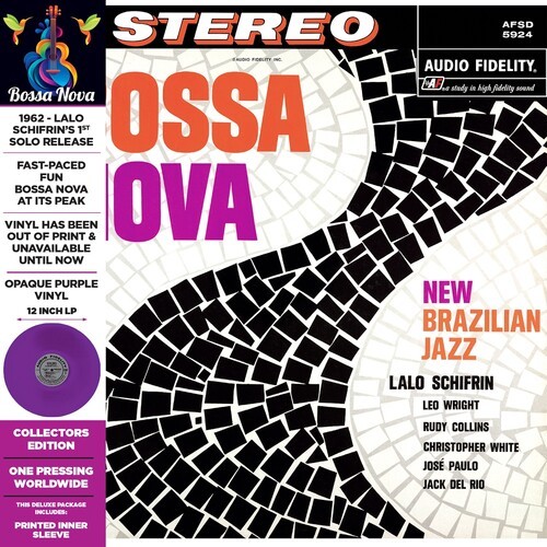 Lalo Schifrin – Bossa Nova New Brazilian Jazzz – Opaque Purple [New Vinyl LP] Co