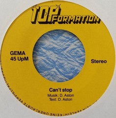 hear RARE GERMAN SYNTH POP NEW WAVE 45 Top Formation “No Never / Can’t Stop”