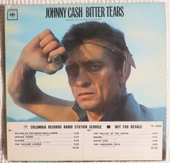 Johnny Cash Bitter Tears Ballads/American Indian 1964 Columbia CL2248 Mono Promo