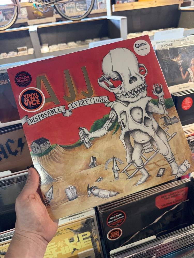 Disposable Everything-Strawbably RED by Ajj (Record, 2023)