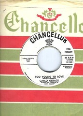 CARLO GERACE- “WILD ABOUT THAT GIRL”/”TOO YOUNG TO LOVE”- PROMO- TEEN