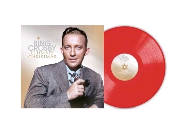 Bing Crosby – Ultimate Christmas – Candy Apple Red VINYL RECORD LP – NEW SEALED