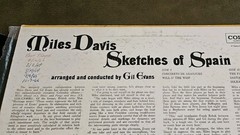 Miles Of Davis Sketches Of Spain Vinyl Record LP MONO 6 EYE 1960 NM/EX CL1480