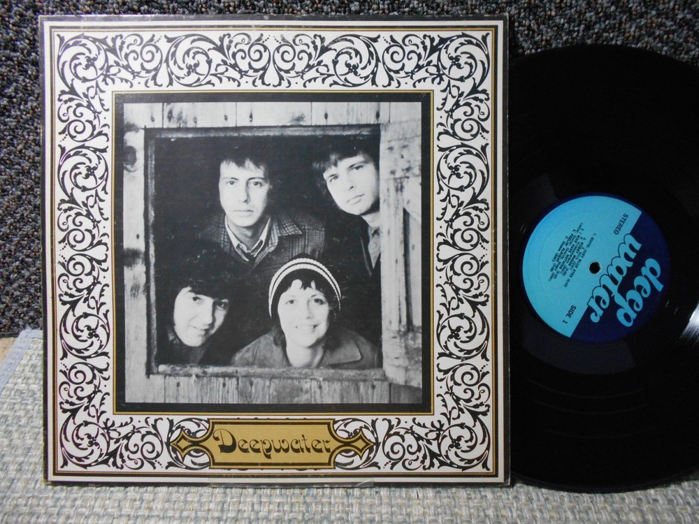 Deep Water nice vg+ private LP same self title – autograph