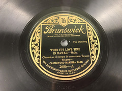 Brunswick Castlewood Marimba Band 2686 Pre-War 1920’s Hawaiian Music 78 RPM 10″