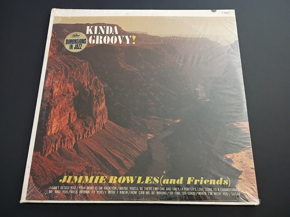 Kinda Groovy! JIMMIE ROWLES (and Friends) Capitol Jazz LP SEALED MONO 1962 *