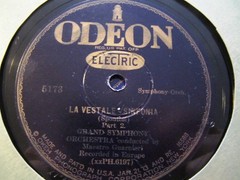 1928 Antonio Guarnieri SPONTINI LA VESTALE SINFONIA Milan Grand Symphony Odeon