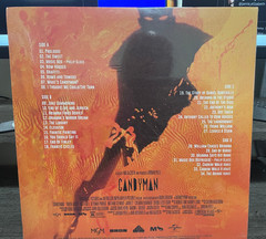 Robert Lowe Candyman Soundtrack Deluxe Clear w/ Red & Gold Splatter Vinyl 2 LP