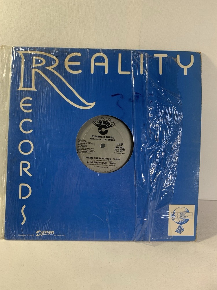 Symbolic Three DJ Dr Shock No Show 12″ LP Record Album Vinyl