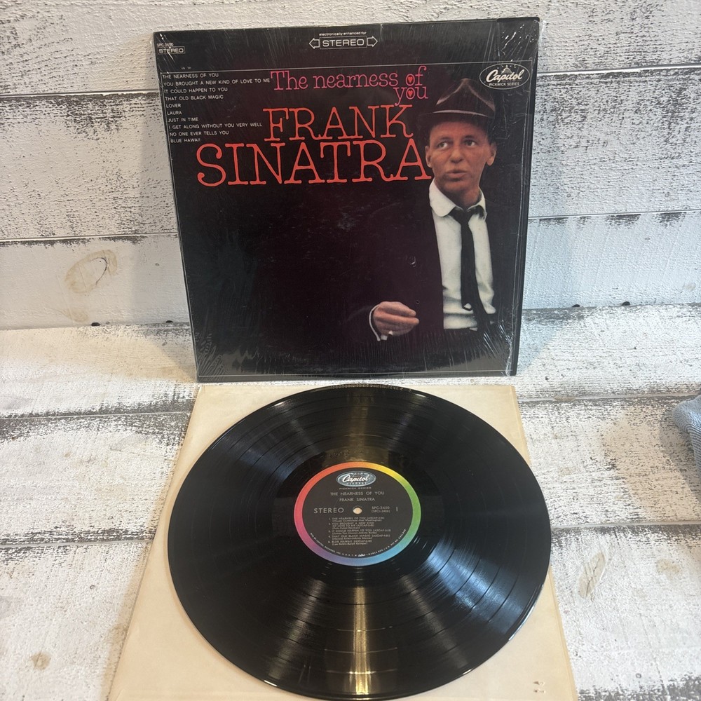 Frank Sinatra “THE NEARNESS OF YOU” 1967, Capitol SPC-3450 Excellent EX/NM