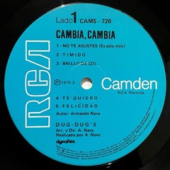 DUG DUG’S Cambia Cambia LP Vinyl Album 1975 MEXICO RCA Camden FIRST EDITION