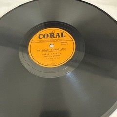 1950 JAZZ – The BILLY TAYLOR QUARTET 78 rpm CORAL 65032 DOUBLE DUTY – NEAR MINT