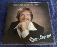 Signed Steve Newsom In Another Place And Time LP 2-Record Set EX Vinyl Auto RARE