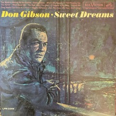 DON GIBSON SWEET DREAMS RARE 1961 RCA VICTOR MONO 12” 33RPM VINYL LP CHET ATKINS
